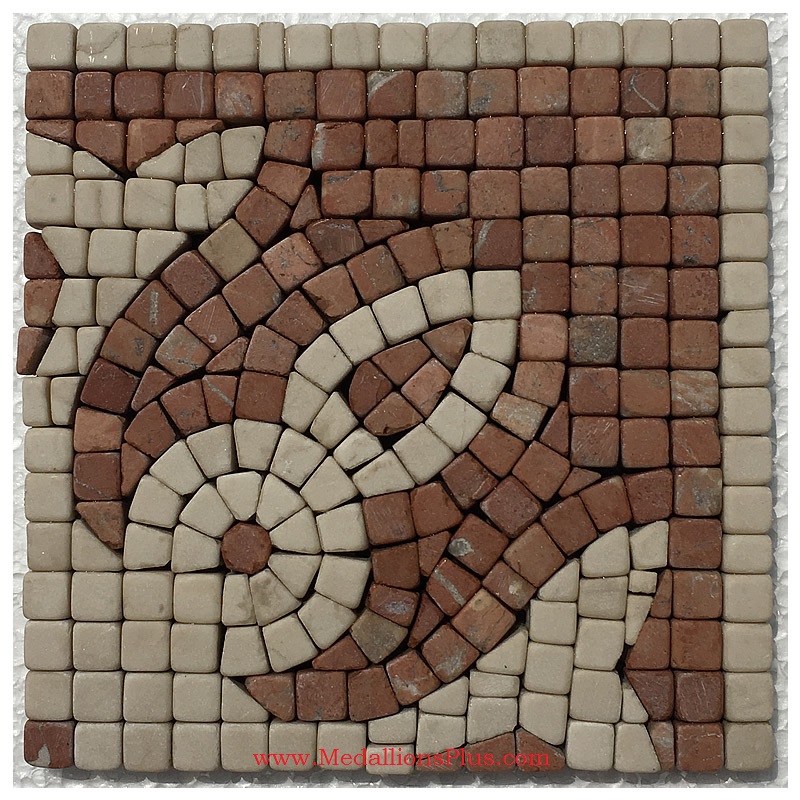 Lane, Honed Mosaic Tile Listello Corner 5.875" x 5.875"
